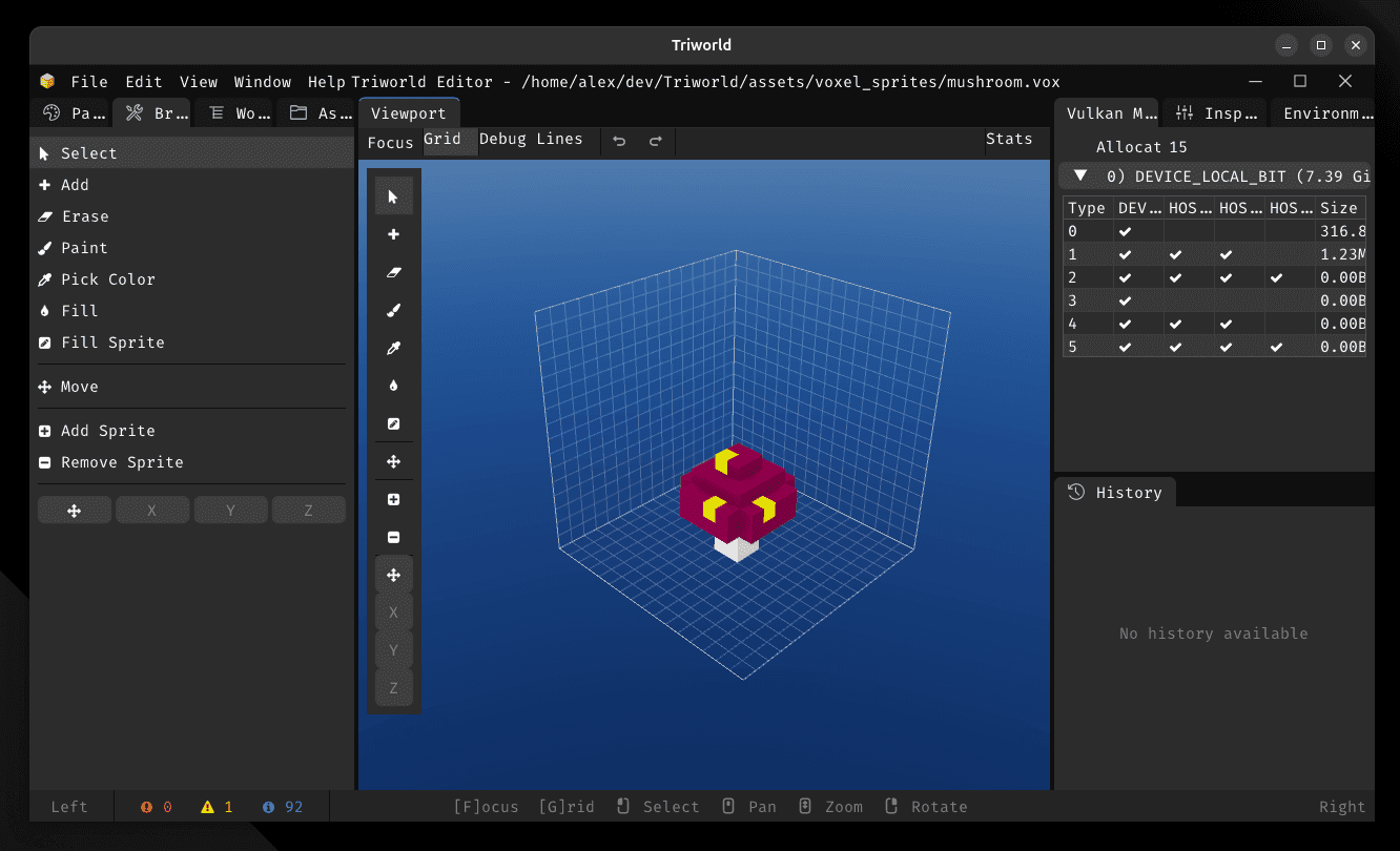 Triwold Editor on Ubuntu
