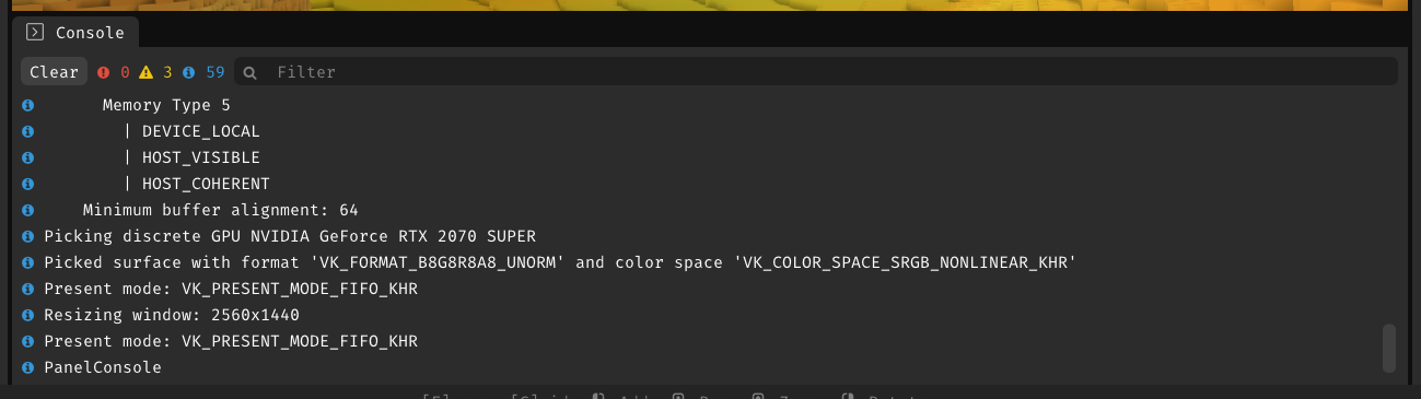 Triwold Editor Console
